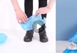 98 Disposable Medical Grade Disposable non-woven Shoe Covers 100pcs (50 Pairs)