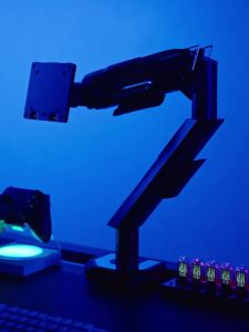 HumaneX | Mechanical Arm RGB Monitor Stand Large Capacity