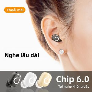 Tai Nghe Không Dây Bluetooth Có Mic Tai Nghe Đơn Chống Nước Tai Nghe Nhét Tai TWS Dành Cho Tai Trái Và Tai Phải