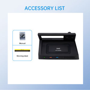 For Volkswagen Tiguan 2017-2024 car charger accesorios para auto wireless charger for car fit xiaomiiphone phone car charger