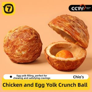 7o | Chewy Ball Dog Treat Clean Teeth Egg Yolk Center