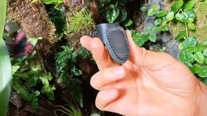 V Club Archery Traditional Dual Layer Leather Thumb Guard - Archer Protective Gear - Ambidexter - Pelindung Ibu Jari