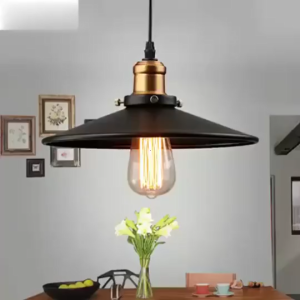 Retro Chandelier E27 Holder Iron Pendant Light Vintage Industrial Restaurant Bar Counter Bookstore