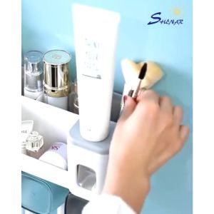 Rak Sikat Gigi 4-CUPS Organizer Tempat Sikat Gigi /Skincare/Odol Alat Rak Kamar Mandi - Lazada