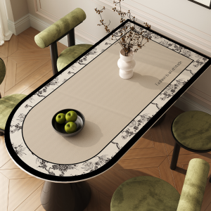 Waterproof Oil-Resistant Heat-Insulating Tablecloth