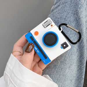 3D Cute Cartoon Airpods 3 Generation Case Airpods Pro 1/2 Gen Protective Cover Apple Wireless Bluetooth Headset Silicone Soft Casing with Keychain Radio/Camera/Switch Electronic Digital Earphone Accessories