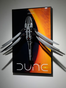Royal Dune Pterosaur Model LEGO Compatible Decorative Background Board