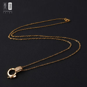 Quick Release Buckle Convenient Single Hanging Thin Chain Children Thai Amulets