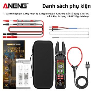 ANENG | Kìm Đo Điện Đa Năng Kỹ Thuật Số ANENG 6000A Kìm Đa Năng Linh Hoạt Cảm Biến Điện Áp Không Tiếp Xúc Đồng Hồ Đo Điện Áp Ampe Kế Chuyên Nghiệp Dùng Cho Sửa Chữa PN141