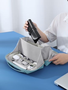 Bubm Đẹp Dung Tích Lớn Hộp Lưu Trữ Kỹ Thuật Số Điện Tử Di Động Sản Phẩm Phụ Kiện Cáp Dữ Liệu Sạc Chuột Điện Di Động Đĩa Cứng Túi Sắp Xếp