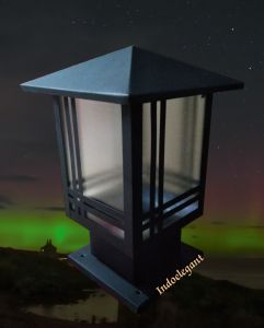 lampu pilar pagar minimalis taman & kebun Hiasan & dekorasi taman indoor outdoor pagar keriling dll