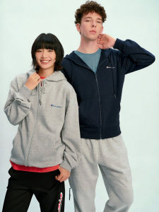 Champion | Men Women Zippered Hoodie Jacket
