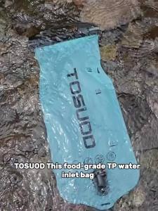 TOSUOD | Túi Đựng Nước TOSUOD 2L Thân Thiện Với Môi Trường Chất Liệu TPU Cấp Thực Phẩm Có Thể Phân Hủy Sinh Học -20 ℃ ~50 ℃ Bình Nước Thể Thao Bằng Silicon Có Phạm Vi Nhiệt Độ Sử Dụng Rộng Rãi