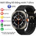 2024 Mới Galaxy Đồng Hồ Thông Minh 7 Ultra 1.52 ''Màn Hình Nam Nữ Theo Dõi Sức Khỏe Đồng Hồ Thể Thao Tương Thích Với Samsung. 