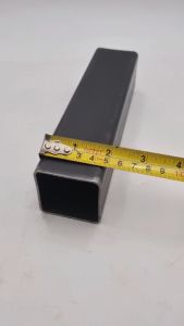 เหล็กกล่องดำ ขนาด 50 x50 x หนา 2 มิลลิเมตรเหล็กกล่อง 2x2" หนา 2 มม. เหล็กแบ่งตัดตัดแบ่งขาย ตามความยาว เหล็กเกรด STKR400 (ค่าคลาดเคลื่อน +/-3 %)