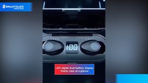 Earphone Bluetooth TWS Extra Bass LED Battery Display Original