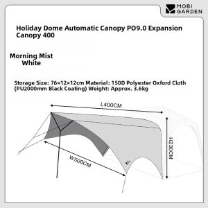 Mobi Garden | Automatic Sunscreen Instant Dome Tent for Outdoor Camping
