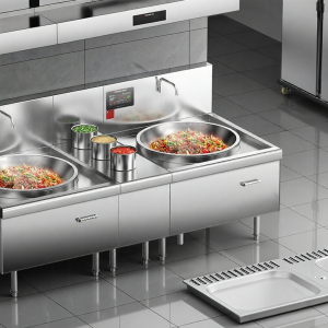 DEMASHI | Commercial High Power Electric Wok Single Head