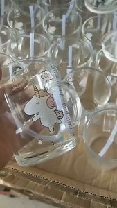 แก้วน้ำเด็กหัดดื่ม 350ml - แก้วน้ำพร้อมฝาปิด มีหูจับ ใส่ร้อน-เย็นได้ แถมหลอดซิลิโคน ลายการ์ตูนน่ารัก