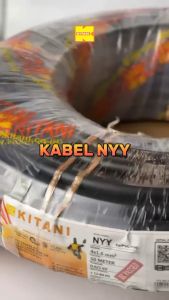 KITANI - NYY 4x4 mm² - 100 Meter - Kabel Tembaga Kawat