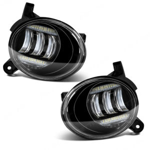 1 Cặp Đèn Sương Mù LED DRL Cho Audi A1 A4 A5 A6 Passat CC - Đèn Sương Mù Đen Phụ Tùng Ô Tô Tương Thích Với Các Mẫu Xe 2008-2014