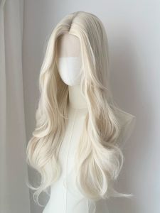 Mũ Giả Tóc Dài Xoăn Ngọt Ngào Dễ Thương Cho Phụ Nữ Mũ Giả Tóc Toàn Bộ Đầu Màu Sắc Chuyển Tiếp Giả Mèo Đa Năng Cosplay Mũ Giả Tóc Giả