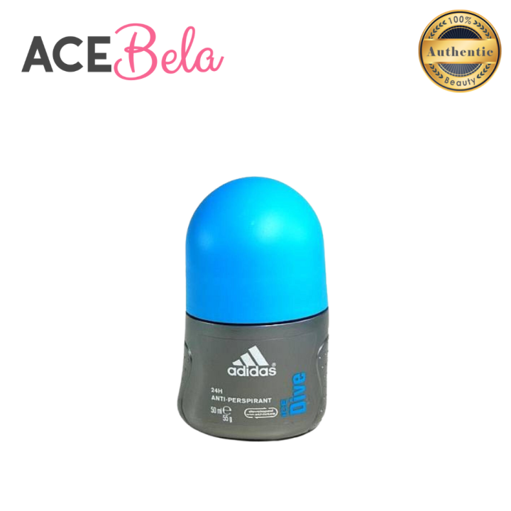 Adidas Ice Dive 24H Anti-Perspirant Roll-On Deodorant 50ml (100