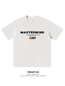 Áo Thun Nam Tay Ngắn in Chữ Cotton Phong Cách Đường Phố Mùa Hè Thường Ngày Thoáng Khí Cổ Tròn Dáng Rộng Thời Trang Cho Cặp Đôi