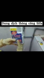 DUNG DỊCH THÔNG CỐNG SIFA CỰC MẠNH CỰC NHANH nước thông bồn cầu nghẹt đồ thông lavabo tắc nghẽn chất làm phân hủy tóc rác bồn rửa chén bát hóa chất làm tiêu tóc rác gây nghẹt ống nước hỗ trợ thoát nước vệ sinh phòng nhà tắm