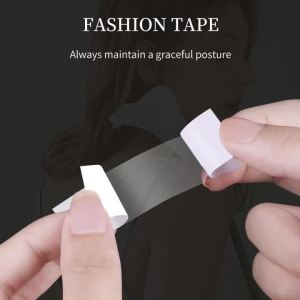 108 Pieces/3 Packs Double-Sided Tape for Fashion Clothing and Body Use Gentle Body Tape for Women All-Weather Strong Fabric Tape