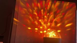 โคมไฟโปรเจคเตอร์ท้องฟ้าเต็มไปด้วยดวงดาวหมุนได้ โคมไฟโปรเจคเตอร์คลื่นน้ำ โคมไฟบรรยากาศเต็มไปด้วยดวงดาวแสงเหนือ ไฟกลางคืนตกแต่ง