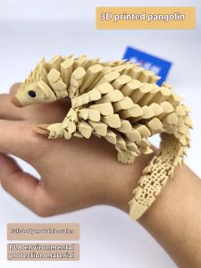 3D printed pangolin figurine toy model joint activity pangolin multifunctional desktop home decoration unique gift creativity