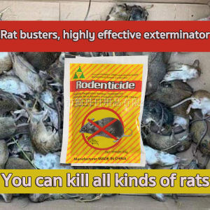 【HOME GUARDER】 big rat killer poison food powder racumin rodenticide rat poison killer for rat killer poison pellet zinc phosphide rat rodenticide killer anti rat for house motorcycle car engine rat away original mice rodent repellent control