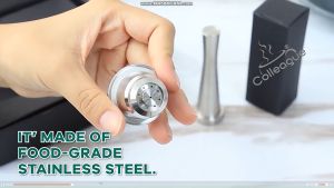 High-Quality Stainless Steel SG Espresso Coffee Refillable Pods - Reusable Environmentally Friendly Nespresso Compatible Coffee Capsule - Brewing Perfect Coffee from Choice Coffee Beans
