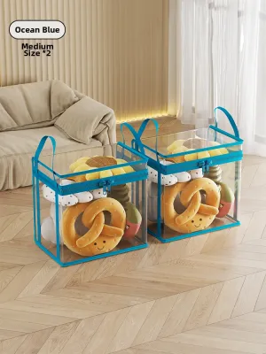 MUGG | Transparent Large Capacity Stuffed Toy Storage Basket