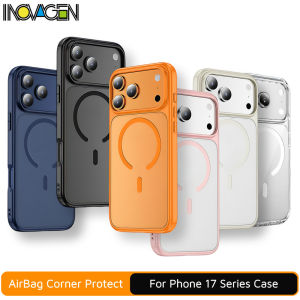 INOVAGEN For Phone 17 Phone Case ShockproofMag-netic CompatibleDirt ResistantSuit for 17 ProMax 17 Pro 17 Air SeriesMag-netic Phone Cover