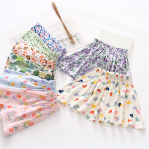 Cool Cotton Girl Shorts Dress For Summer