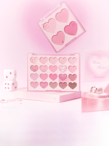 Dasique Sweet Heart Series New Product Twenty Colors Eyeshadow Palette Sakura Four Colors Blush Womens Beauty Makeup Tool