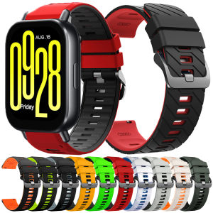 Jansin | Two-Tone Silicone Band For Redmi Watch 5 Active Sport Strap Bracelet Correa For Xiaomi Redmi Watch 5 Lite Smartwatch Accessories