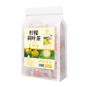 【🇸🇬 SG Seller】200g/50Packs Lemon Lotus Leaf Tea 柠檬荷叶茶 Weight Cellulite Loss Body Slims Relieve Heat Dampness Healthy Beauty Anti-Aging