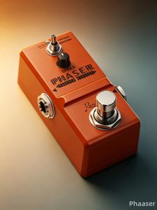 ROWIN LN-313 PHASER Mini Analog Phaser Pedal Hiệu Ứng Guitar True Bypass Với Hai Chế Độ Âm Thanh Màu Đỏ