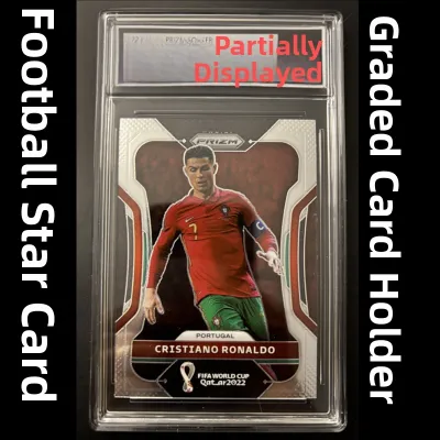 Topps Panini Signed Material Birthday Gift Card Cristiano Ronaldo Lionel Messi Kylian Mbappe Football Stars Card Collectible