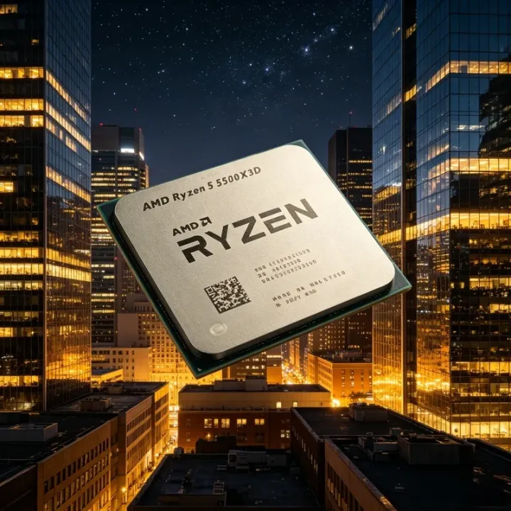 AMD | Bestselling Premium AM4 DDR4 No Cooler AMD Ryzen5 5500X3D 6C12T 3GHz 96M Cache CPU