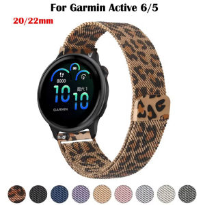 22mm 20mm Milanese Loop For Garmin Vivoactive 6 5 4 Venu 2 3 SQ2 Band Strap For Garmin Forerunner 970 570 965 745 255 245 645 55