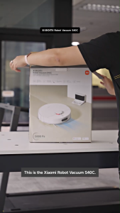 Xiaomi Robot Vacuum S40C หุ่นยนต์ดูดฝุ่น | แรงดูด5000Pa | ระบบนำทางด้วยเลเซอร์ LDS | 520 มล. ถังขยะ | รับประกัน 1ปี