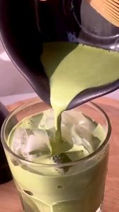 แปรงเรซิ่น Matcha Whisk Chasen สำหรับผงชาเขียวมัทฉะ ที่ปัดแป้งแบบใช้ซ้ำ