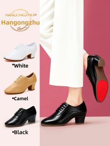 HANGONGZHU | Breathable Laced Dancing Specialized Shoes Soft Rubber Soles