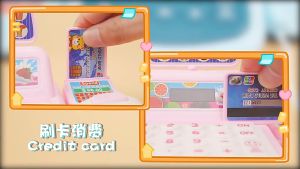 Mini Cash Register Educational Toy: A Fun Shopping Cashier Role-Playing Game