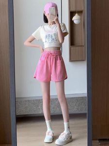 Slimming A-Line Shorts High Waist
