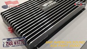 ถูกสุดๆ แรงส์มากๆ !! เพาเวอร์แอมป์ติดรถยนต์แรงๆ AMERICAN SOUND รุ่น ASA-FIGHT 2500D CLASS D 2500w. แอมป์คลาสดี 1500 วัตต์ สีดำ ซิงค์หยักระบายอากาศได้ดี แอมป์ติดรถยนต์แรงส์ ราคาถูก เบสให้ดุดันยิ่งขึ้น ให้เสียงเบสหนัก ขุมพลังเกินตัว จัดส่งทันทีในไทย